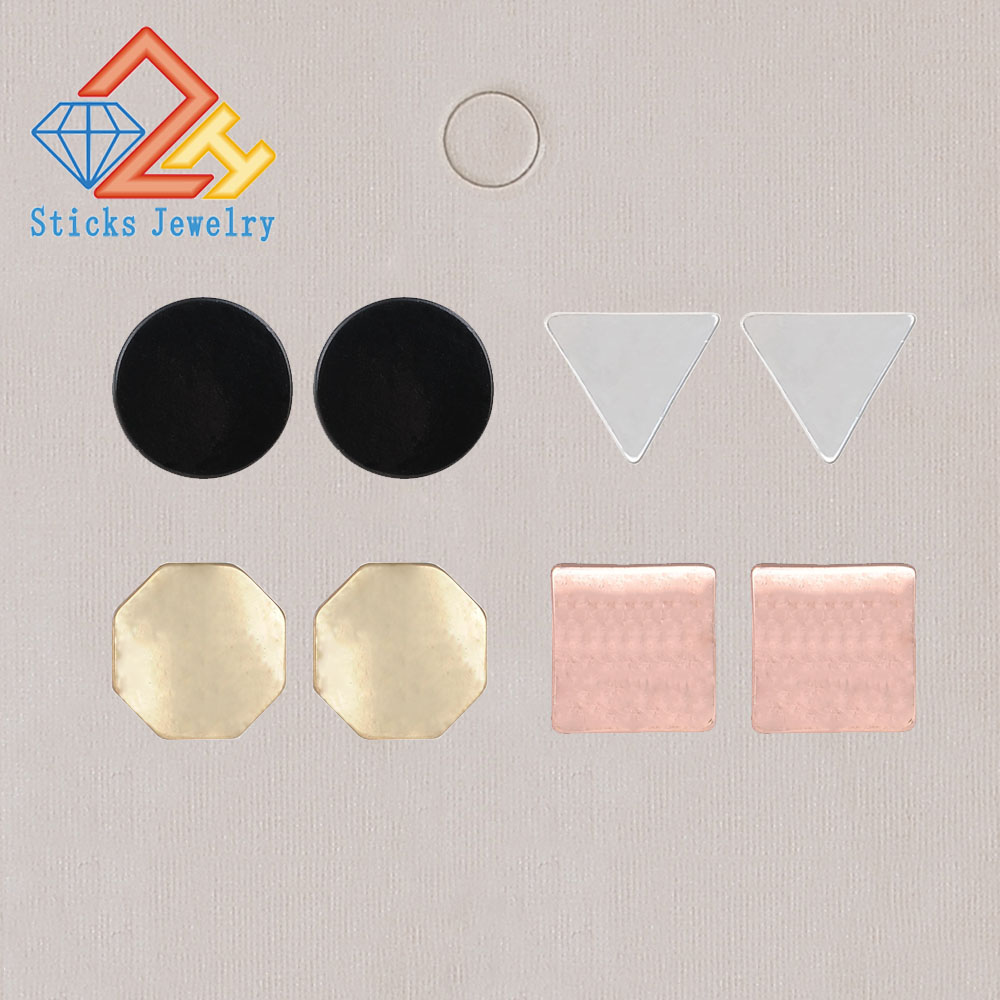 4Pairs /Set Geometric shape Gold Earrings Set Women Punk Stud Earrings Set Personality Party Clothing Jewelry
4Pairs /Set Geometric shape Gold Earrings Set Women Punk Stud Earrings Set Personality Party Clothing Jewelry