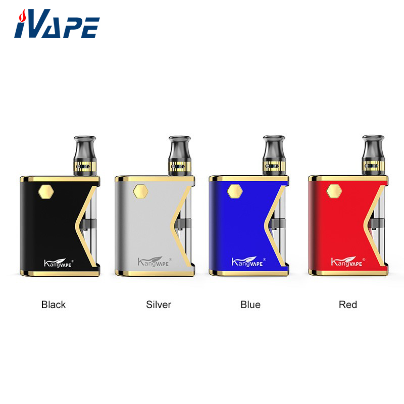 100% Original Kangvape Mini K Box Vaporizer Kit Built in 400mAh VV Battery Mod with 0.5ml 510 Thick Oil Cartridge Tank, Message for colors
100% Original Kangvape Mini K Box Vaporizer Kit Built in 400mAh VV Battery Mod with 0.5ml 510 Thick Oil Cartridge Tank, Message for colors