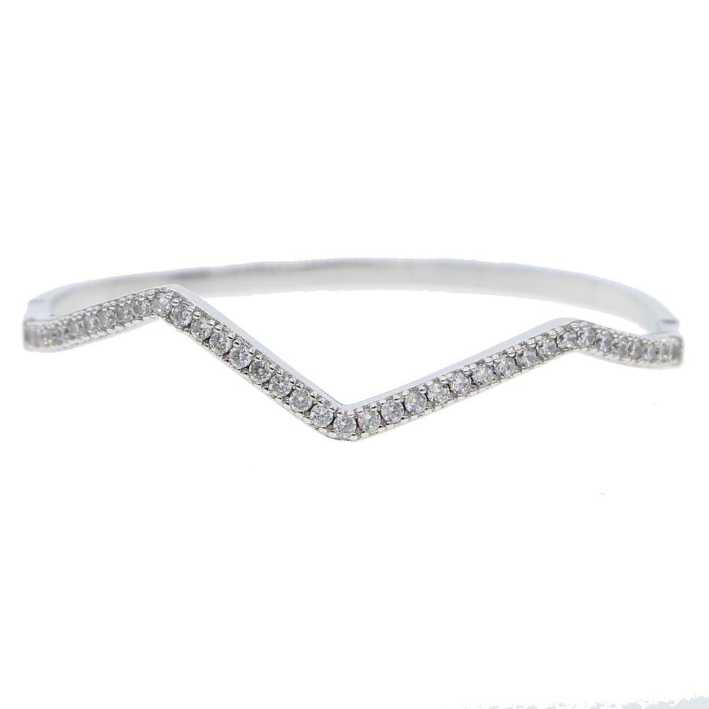 women colorful stack bangle bracelet 2024 new fashion jewelry micro pave cz 1 raw band high quality gold plated fashion bracelet