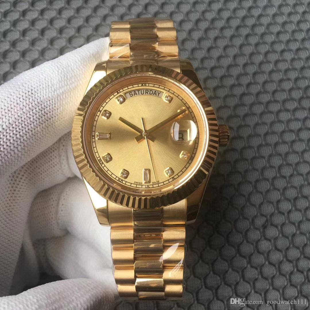 HOT wholesalehot sale watch DAY DATE mechanical 40MM mens watches Stainless steel bezel Stainless steel strap sport Wristwatches, Customize
HOT wholesalehot sale watch DAY DATE mechanical 40MM mens watches Stainless steel bezel Stainless steel strap sport Wristwatches, Customize