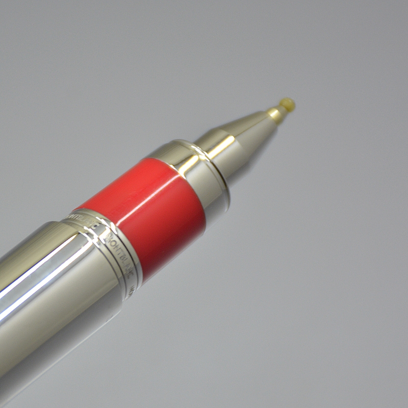 wholesale promotion Silver / Black Magnetic Fountain pen administrative office stationery fashion M nib Writing ball pen for business gift