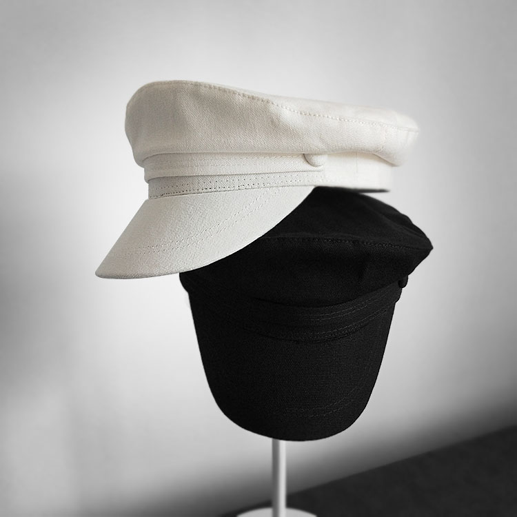 Cotton NAVY HAT women's white flat top Beret fashion versatile Newsboy Hat fashion casual Navy style cap, See chart
Cotton NAVY HAT women's white flat top Beret fashion versatile Newsboy Hat fashion casual Navy style cap, See chart