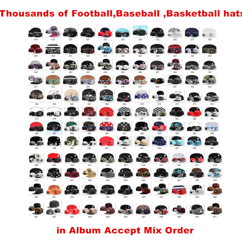 Wholesale All Sport Teams Snapback Caps Cheap Adjustable Hats for Women and Men Flat Hat Accept Mix Order, Need mix order;ps tell the id
Wholesale All Sport Teams Snapback Caps Cheap Adjustable Hats for Women and Men Flat Hat Accept Mix Order, Need mix order;ps tell the id
