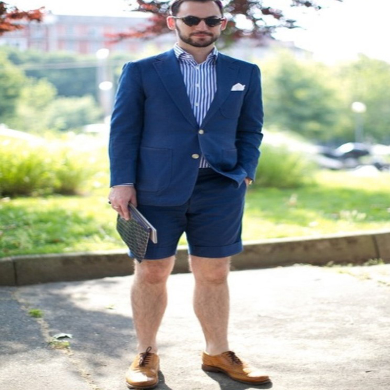 LInen Summer Suits for Mens with Short Pants Navy Blue 2 Piece Male Blazer 2020 Latest Casual Coat Fashion Design Clothes, Black 
LInen Summer Suits for Mens with Short Pants Navy Blue 2 Piece Male Blazer 2020 Latest Casual Coat Fashion Design Clothes, Black