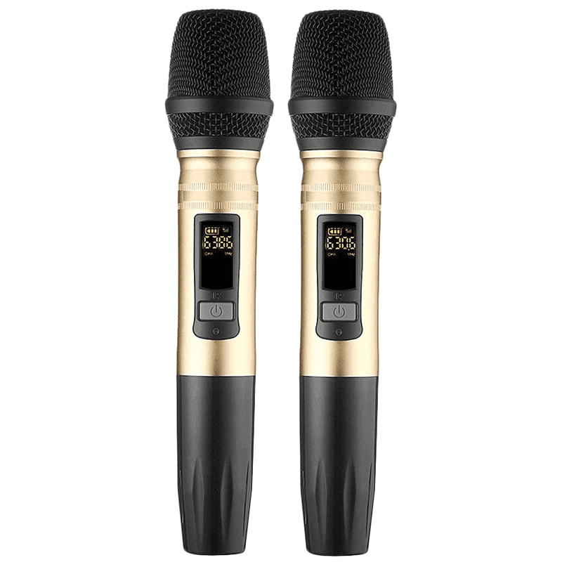 2Pcs/Set Ux2 Uhf Wireless Microphone System Handheld Led Mic Uhf Speaker With Portable Usb Receiver For Ktv Dj Speech
2Pcs/Set Ux2 Uhf Wireless Microphone System Handheld Led Mic Uhf Speaker With Portable Usb Receiver For Ktv Dj Speech