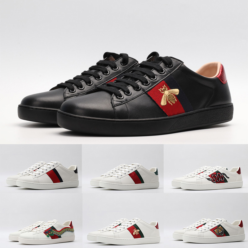 Italy Ace Designer Shoes Men Women Luxury Triple Black White Leather Casual Shoes Vintage Star Stripe Snake Bee Sneakers platform trainers
Italy Ace Designer Shoes Men Women Luxury Triple Black White Leather Casual Shoes Vintage Star Stripe Snake Bee Sneakers platform trainers