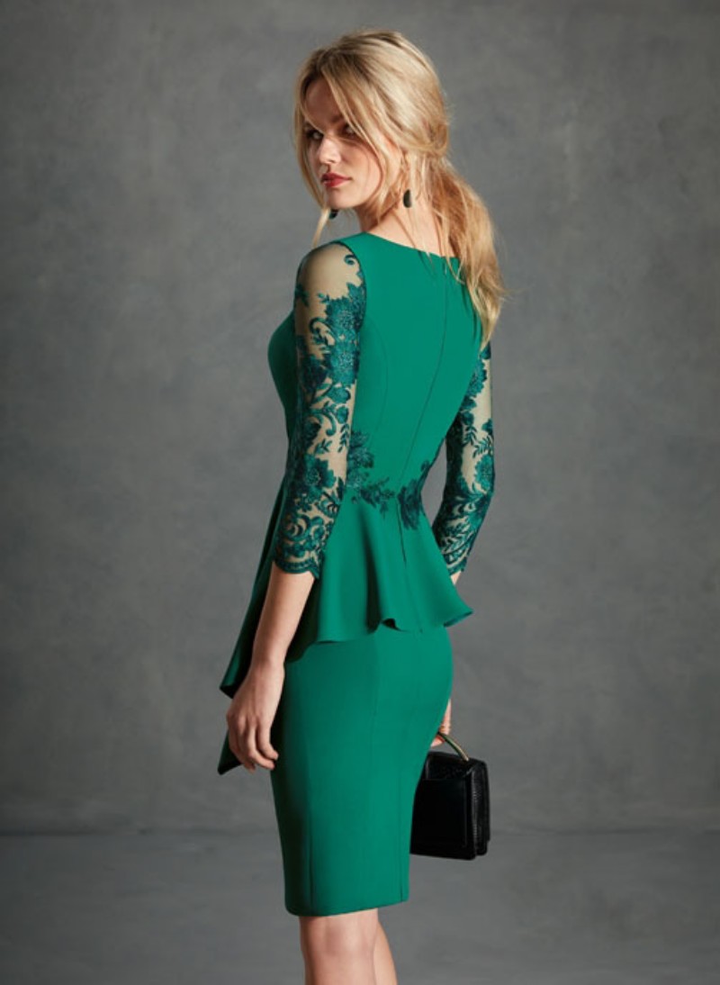 hunter green lace mother of the bride dresses v neck 3 4 long sleeve evening gowns plus size wedding guest dresses