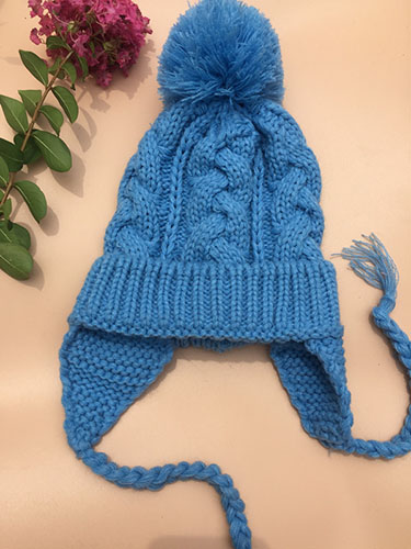 Newest kids Twisted braid knitting hats baby boys girls Leisure Crochet caps children Autumn Winter warm headging hat 8 colors C5641