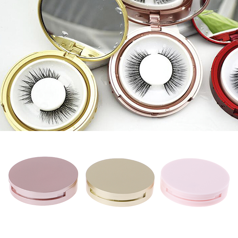 Round Cute False Eyelash Storage Box Cosmetic Mirror Case Organizer Beauty Makeup Tool Kit Maquillage Maleta De Maquiagem
Round Cute False Eyelash Storage Box Cosmetic Mirror Case Organizer Beauty Makeup Tool Kit Maquillage Maleta De Maquiagem