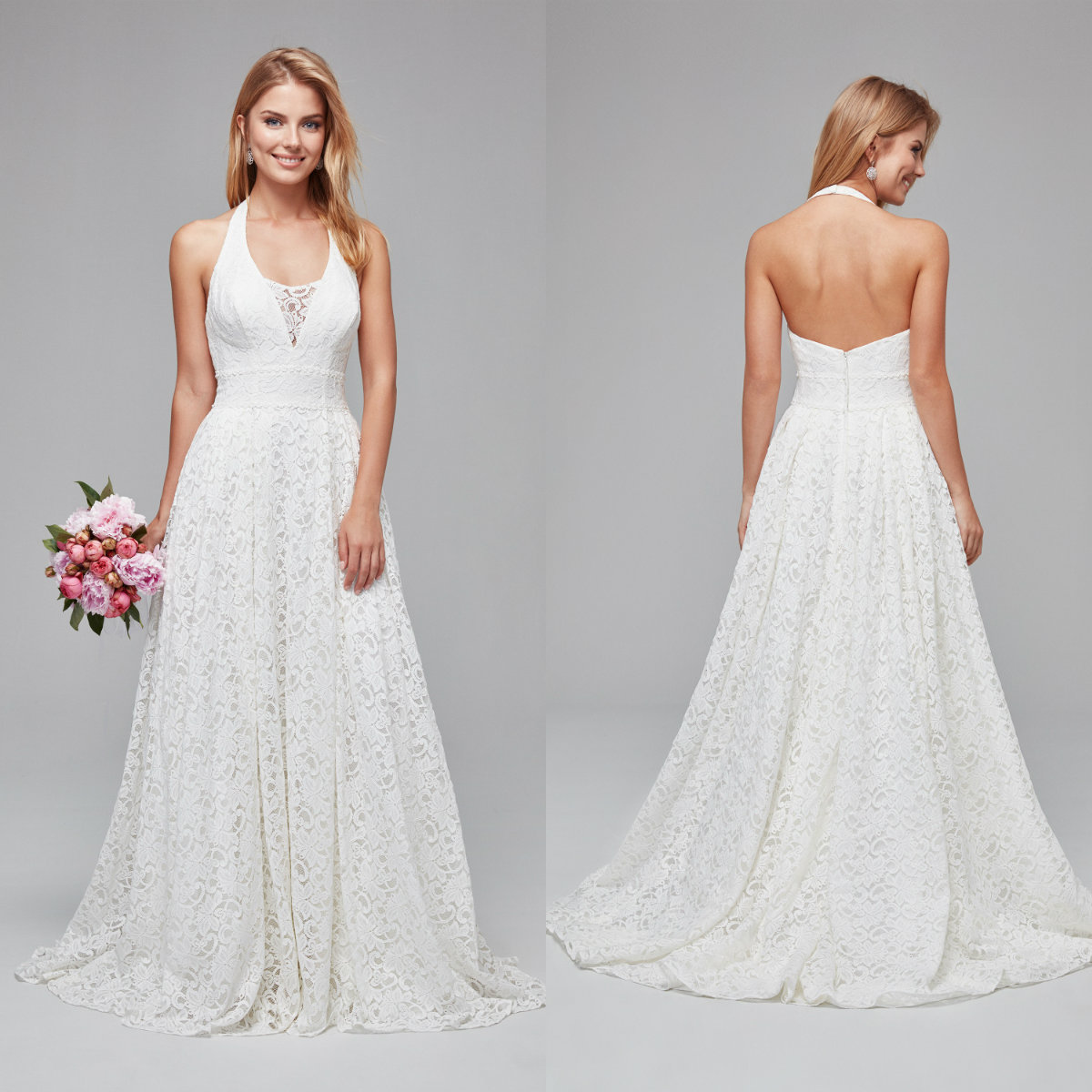 Oleg Cassini Beach Wedding Dresses Halter Lace Applique A Line Garden Boho Wedding Dresses Sweep Train Plus Size Backless Bridal Gowns, Red
Oleg Cassini Beach Wedding Dresses Halter Lace Applique A Line Garden Boho Wedding Dresses Sweep Train Plus Size Backless Bridal Gowns, Red