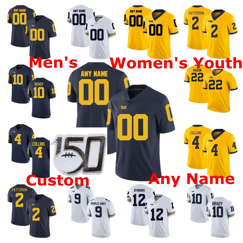 NCAA Michigan Wolverines College Football Jerseys Men's Zach Charbonnet Jersey Sean McKeon Cornelius Johnson Ronnie Bell Custom Stitched, Women's blue
NCAA Michigan Wolverines College Football Jerseys Men's Zach Charbonnet Jersey Sean McKeon Cornelius Johnson Ronnie Bell Custom Stitched, Women's blue