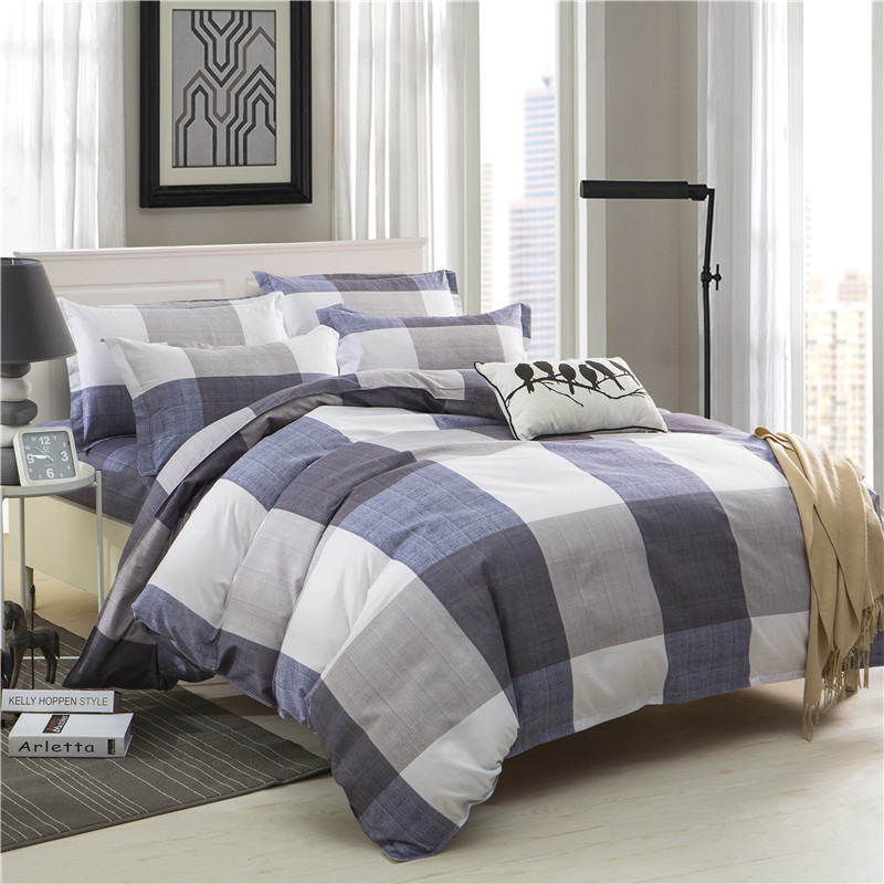 Plaid bed linens Simple geometric bedding set Home Textiles Duvet Cover Quilt cover Pillowcase high quality 3pcs Queen King size, Style5
Plaid bed linens Simple geometric bedding set Home Textiles Duvet Cover Quilt cover Pillowcase high quality 3pcs Queen King size, Style5