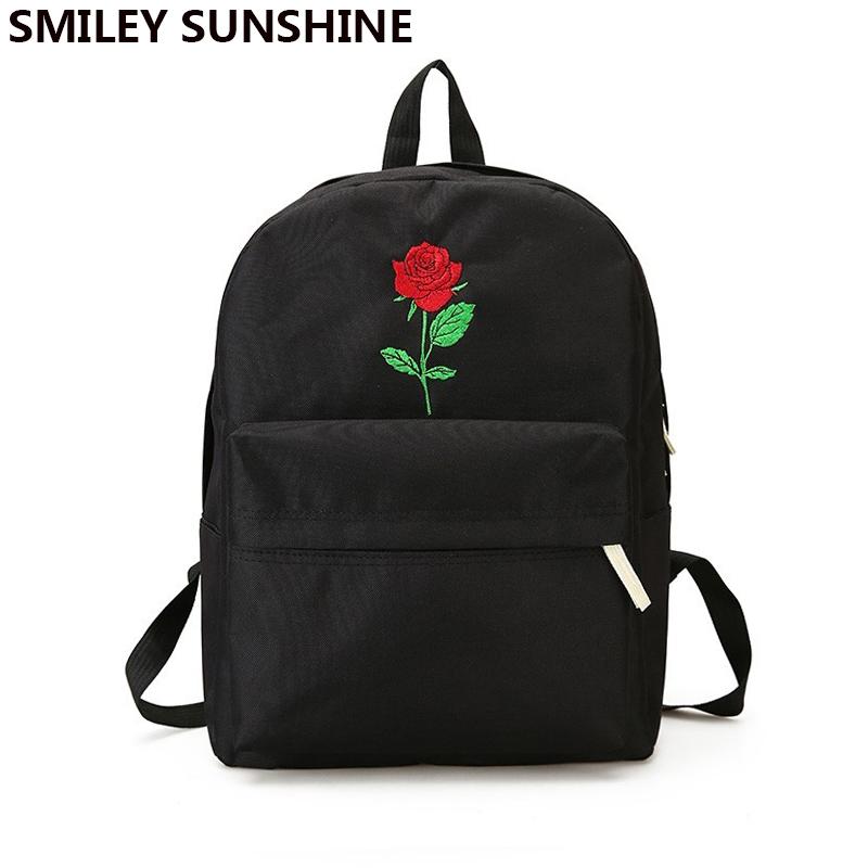 Fashion Rose Cute Women Backpack School Bags for Teenagers Girls Ladies Bagpack Canvas Fabric Black Backpack Femalbag, Black-a
Fashion Rose Cute Women Backpack School Bags for Teenagers Girls Ladies Bagpack Canvas Fabric Black Backpack Femalbag, Black-a