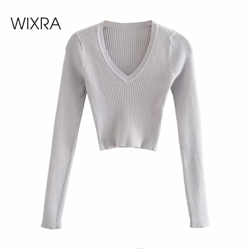 Wixra Slim Thin Sweater New Basic V-Neck Solid Summer Autumn Women' Pullovers Female Knit Long Sleeve Sweaters, Green
Wixra Slim Thin Sweater New Basic V-Neck Solid Summer Autumn Women' Pullovers Female Knit Long Sleeve Sweaters, Green