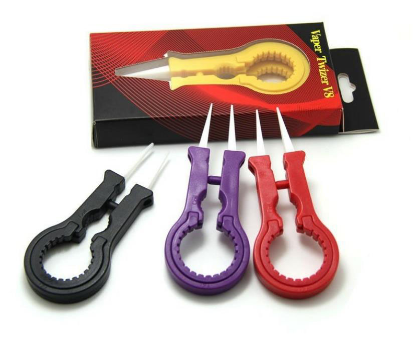 Newest Vaper Twizer V8 Wire Tool vapor tweezer DIY tool Ceramic Tweezers handle vapor tweezers vape twizer ecig Accessories for rda rba
Newest Vaper Twizer V8 Wire Tool vapor tweezer DIY tool Ceramic Tweezers handle vapor tweezers vape twizer ecig Accessories for rda rba