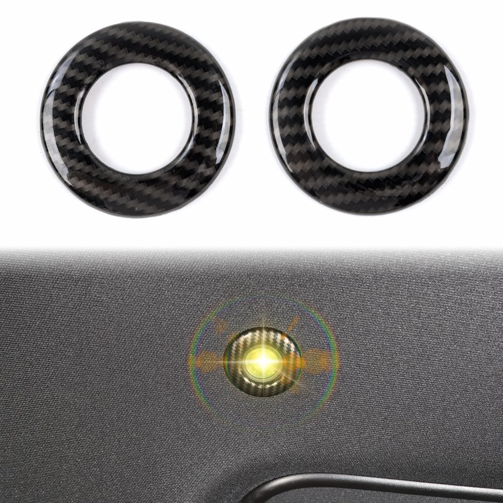 Automobile Roof Reading Light Ring Decoration Cover for Dodge Challenger 2014+ Factory Outlet Car Interior Accessories