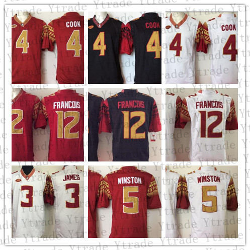 NCAA Florida State Seminoles 4 Dalvin Cook 5 Jameis Winston 3 Derwin James 2 Deion Sanders 12 Deondre Francois FSU College Football Jerseys от DHgate WW