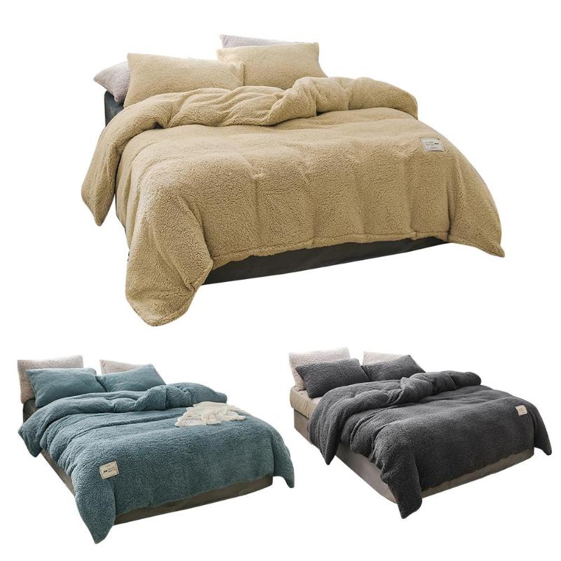 3PCS Faux Cashmere Bedding Set Cashmere Bedding Thickened Velvet Warm Three-piece Suit Quilt Cover Pillowcase Quilt, Camel s
3PCS Faux Cashmere Bedding Set Cashmere Bedding Thickened Velvet Warm Three-piece Suit Quilt Cover Pillowcase Quilt, Camel s