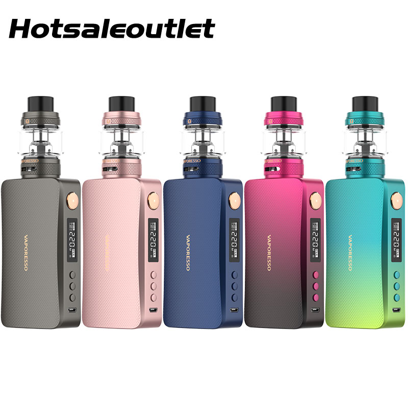 Vaporesso Gen S Kit Powered by Dual 18650 Batteries Equipped with 8ml NRG-S Tank with GT Mesh Coils 100% Original, Matte grey
Vaporesso Gen S Kit Powered by Dual 18650 Batteries Equipped with 8ml NRG-S Tank with GT Mesh Coils 100% Original, Matte grey