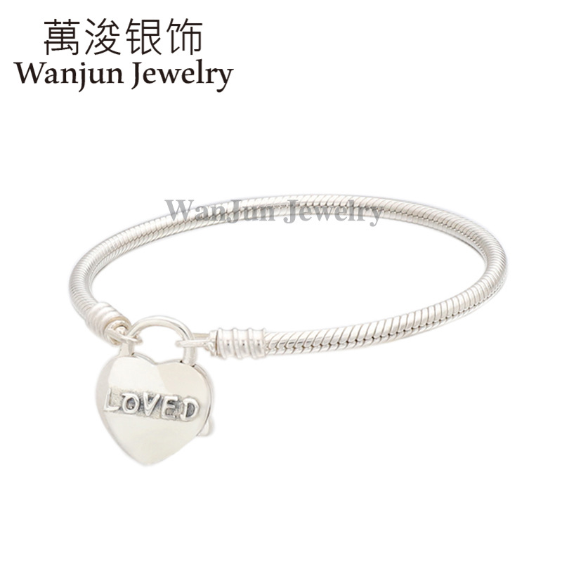 Wanjun 100%925 Sterling Cubic Zirconia Valentine's Day Hot Sales Beloved You Xin Xing Kou Snake Bones Chain Gave GIRL'S of Gift
Wanjun 100%925 Sterling Cubic Zirconia Valentine's Day Hot Sales Beloved You Xin Xing Kou Snake Bones Chain Gave GIRL'S of Gift