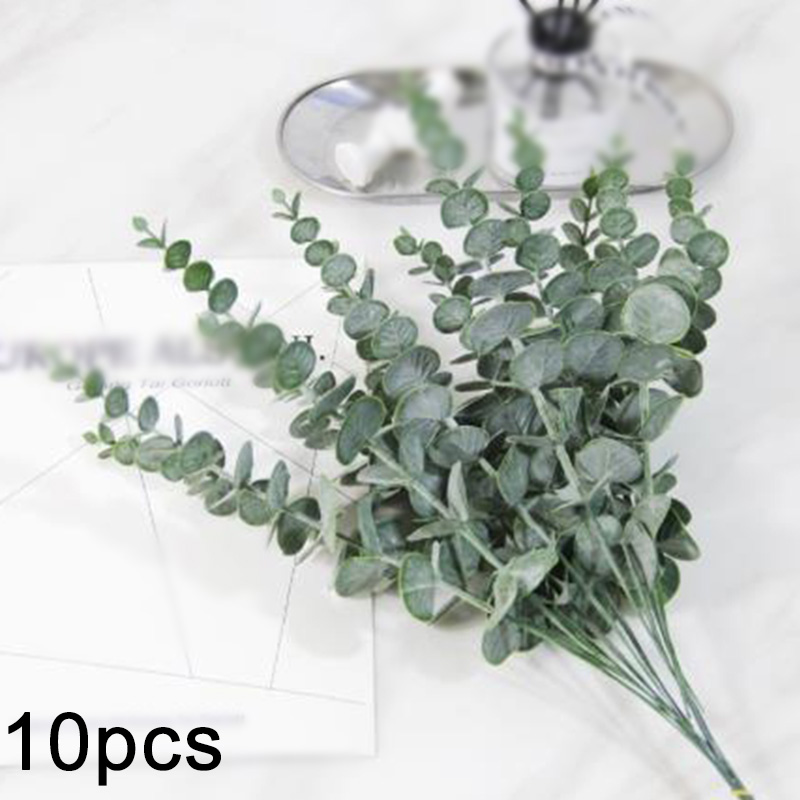 10pcs Lifelike Artificial Fake Leaf Eucalyptus Green Plant Flowers Nordic Decor, Red
10pcs Lifelike Artificial Fake Leaf Eucalyptus Green Plant Flowers Nordic Decor, Red