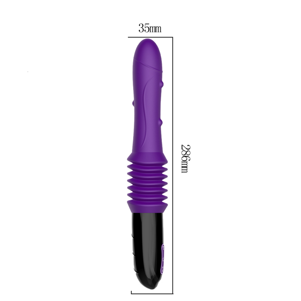 VATINE Automatic Female Masturbation Stretching Massager G-spot Sex Toys for Women Sex Machine Dildo Vibrator Y191017