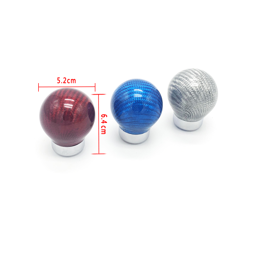 Universal Car Shift Knob Shifter Lever Round Ball Shape Carbon Fiber Globe ruchka kpp
Universal Car Shift Knob Shifter Lever Round Ball Shape Carbon Fiber Globe ruchka kpp