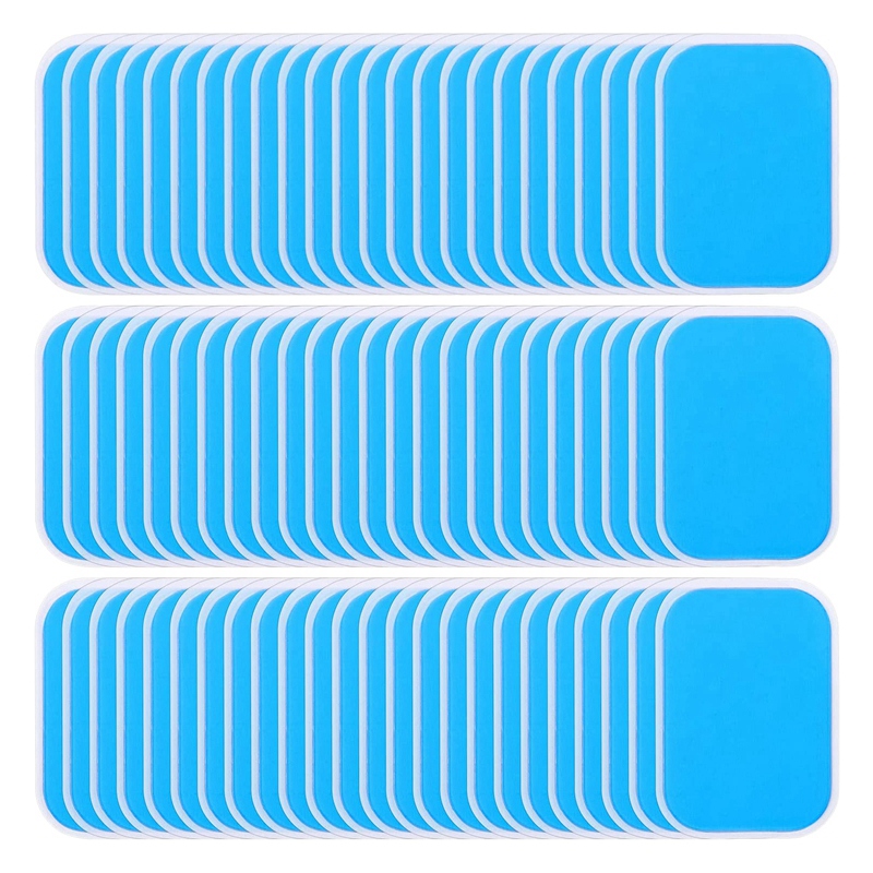 100PCS EMS Gel Pad, Electrode Gel Replacement Pad, EMS Absorbent Abinal Muscle Trainer Accessories, Blue
100PCS EMS Gel Pad, Electrode Gel Replacement Pad, EMS Absorbent Abinal Muscle Trainer Accessories, Blue