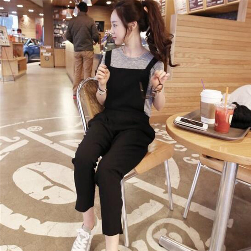 Vintage Women Overalls Ankle Length Jumpsuits Cotton Blend Solid Color Jumpsuits Casual Split Pockets Long, Black
Vintage Women Overalls Ankle Length Jumpsuits Cotton Blend Solid Color Jumpsuits Casual Split Pockets Long, Black