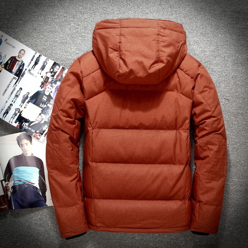 2019 Snow Overcoat Men Windbreaker Thick Warm 90% White Duck Down Jacket Stand Collar Hooded Winter Jacket Men Degree S191019