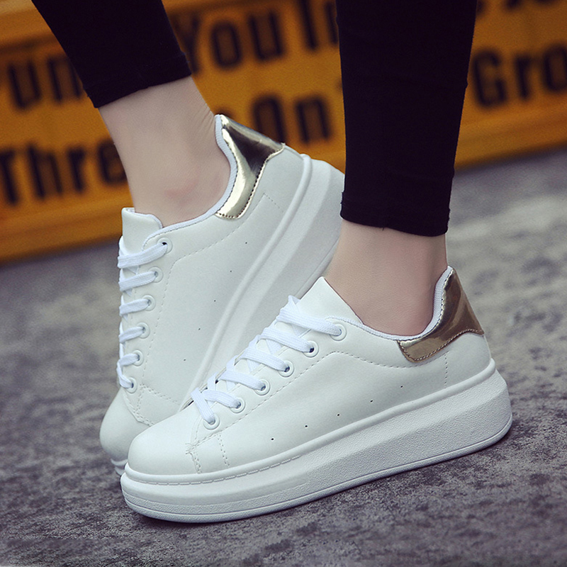 2020 Sneakers Casual Woman Fashion Sneaker Women White Platform Shoes Zapatilla…