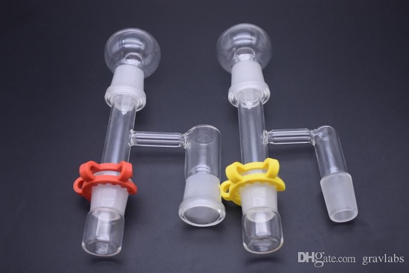 90 Degree 14mm 18mm male Female Reclaimer Glass Adapter with Glass Dome Nail and Jar Keck Clip for Glass Bongs Oil Rigs Dab
90 Degree 14mm 18mm male Female Reclaimer Glass Adapter with Glass Dome Nail and Jar Keck Clip for Glass Bongs Oil Rigs Dab