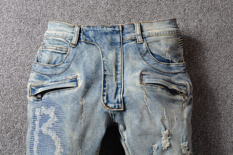 Classic 17"SS Style Fashion Men's Jeans High Quality Blue Skinny Fit Spliced Ripped Jeans High Street Destroyed Biker Denim Jeans 29-40, Customize
Classic 17"SS Style Fashion Men's Jeans High Quality Blue Skinny Fit Spliced Ripped Jeans High Street Destroyed Biker Denim Jeans 29-40, Customize