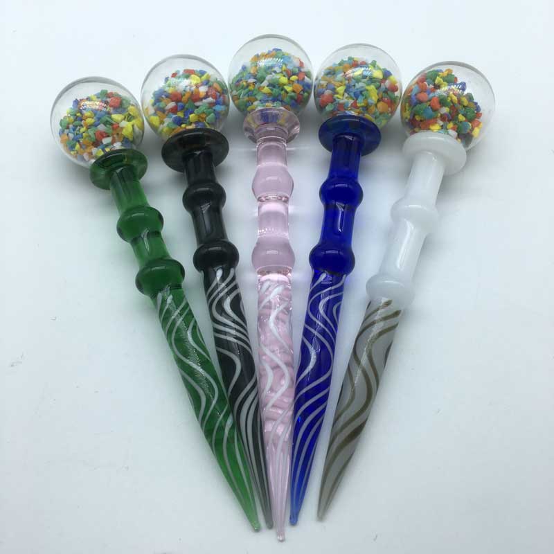 Beracky 5Inches Glass Magic Wand Dabber With 25mm Ball Glass Bamboo Dabber Tool Carving Dab Tool for E Nails Dab Nail Smoking Dabber
Beracky 5Inches Glass Magic Wand Dabber With 25mm Ball Glass Bamboo Dabber Tool Carving Dab Tool for E Nails Dab Nail Smoking Dabber