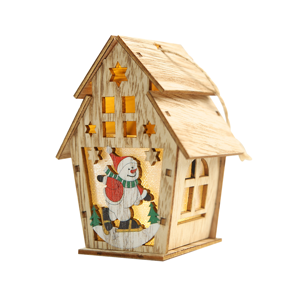 Christmas Tree With Light Gift Hanging Double Roof Decoration Wooden House Portable Durable Kids Old Man DIY Lanyard
Christmas Tree With Light Gift Hanging Double Roof Decoration Wooden House Portable Durable Kids Old Man DIY Lanyard