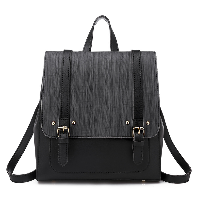 Women's bag 2019 new backpack women's shoulder fashion retro style backpack women's bag in autumn and winter