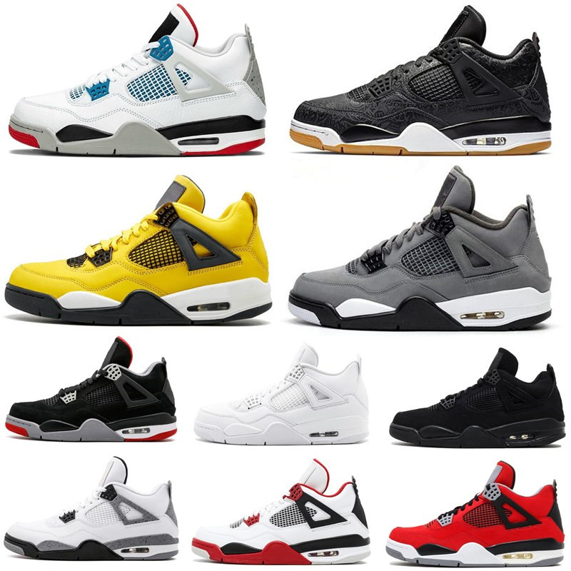 Mens Basketball Shoes 4s Bred White Cement What The Cactus Jack Laser Wings 4 FIBA Blue Men Sports Women Sneakers Size 7 - 13, White;red
Mens Basketball Shoes 4s Bred White Cement What The Cactus Jack Laser Wings 4 FIBA Blue Men Sports Women Sneakers Size 7 - 13, White;red