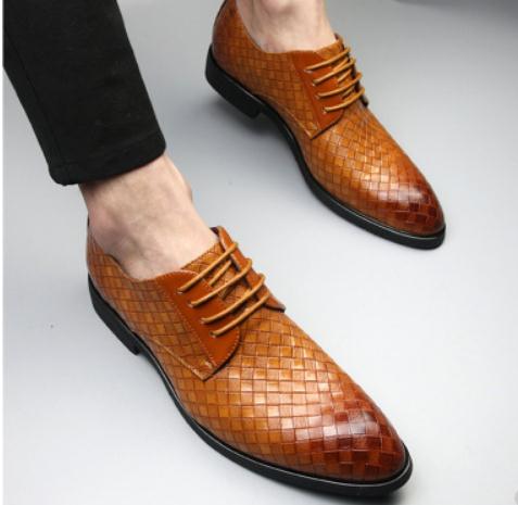 2019 Men's Shoes in Spring and Autumn with New style Low heel pointed end @W136, Black
2019 Men's Shoes in Spring and Autumn with New style Low heel pointed end @W136, Black