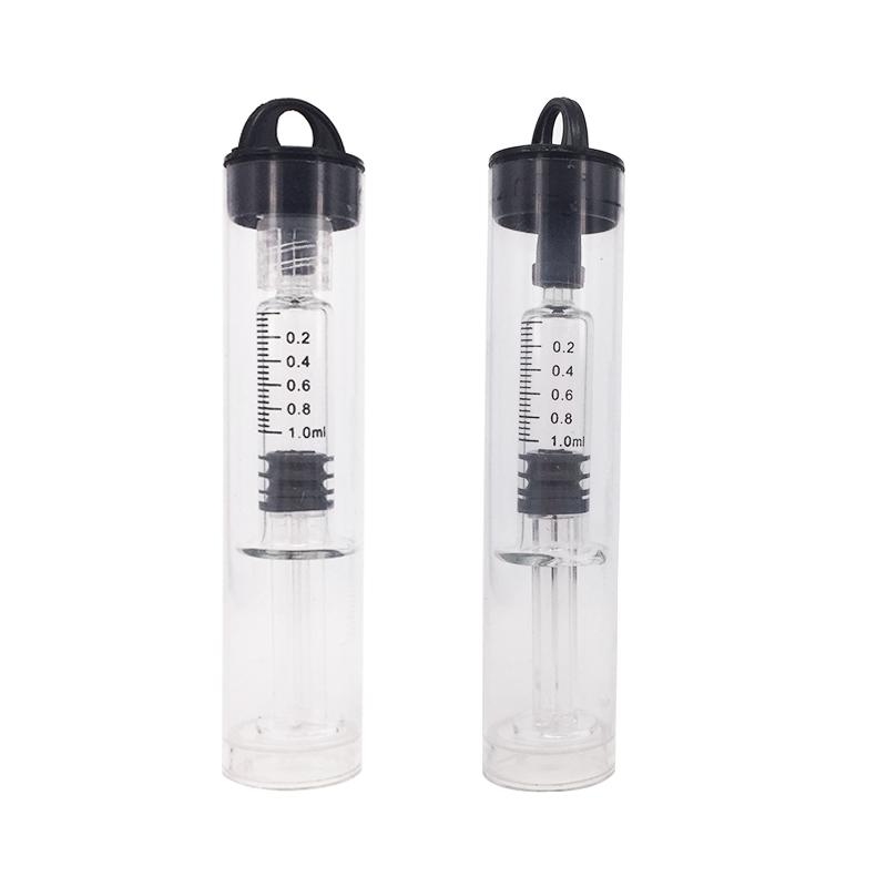 1ml Pyrex Glass Injector Glass Syringe Luer Head Luer Lock with Measurement Mark Tip Oil Filling Tools For Vape Cartridges
1ml Pyrex Glass Injector Glass Syringe Luer Head Luer Lock with Measurement Mark Tip Oil Filling Tools For Vape Cartridges