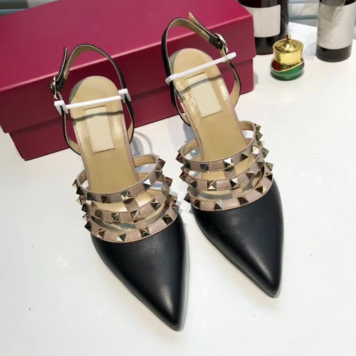 2020 Luxury Designer Fashion Stud Sandals Genuine Leather Slingback Pumps Ladies Sexy High Heels Fashion Rivets Shoes Party High Heel34-41, Black
2020 Luxury Designer Fashion Stud Sandals Genuine Leather Slingback Pumps Ladies Sexy High Heels Fashion Rivets Shoes Party High Heel34-41, Black