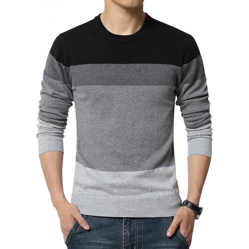 FATOBENERY New Autumn Fashion Brand Casual Sweater O-Neck Striped Slim Fit Knitting Mens Sweaters And Pullovers Men Pullover Men, Black
FATOBENERY New Autumn Fashion Brand Casual Sweater O-Neck Striped Slim Fit Knitting Mens Sweaters And Pullovers Men Pullover Men, Black