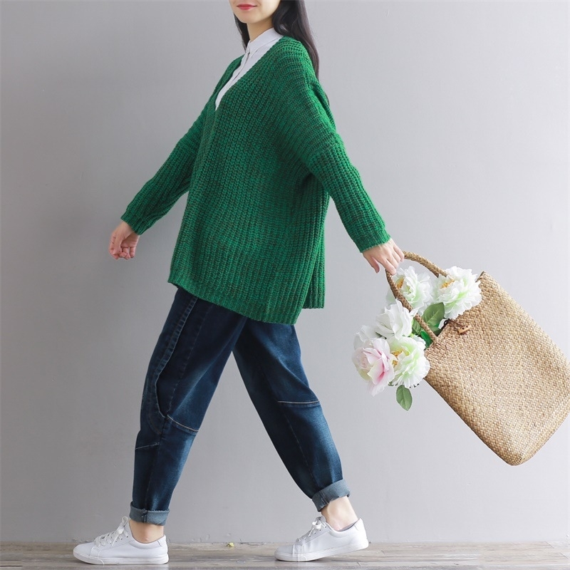 2019 Boyfriend Jeans Harem Pants Women Trousers Casual Plus Size Loose Fit Vintage Denim Pants High Waist Jeans Women Full Pants CJ191205