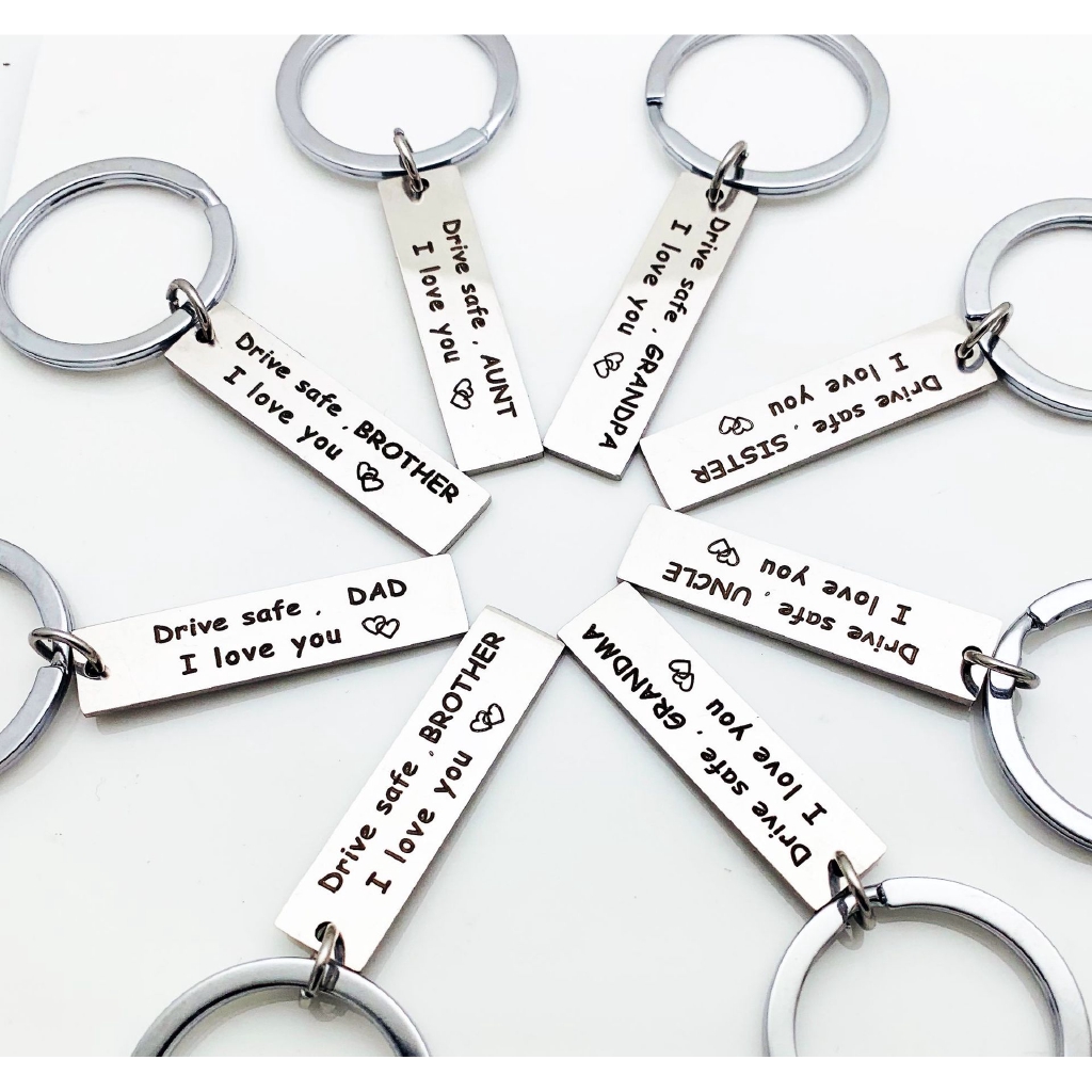 Drive Safe Keychain I Love You Trucker Dad Mom Gift Grandpa Grandma Gift Uncle Aunt Gift Stocking Stuffer
Drive Safe Keychain I Love You Trucker Dad Mom Gift Grandpa Grandma Gift Uncle Aunt Gift Stocking Stuffer