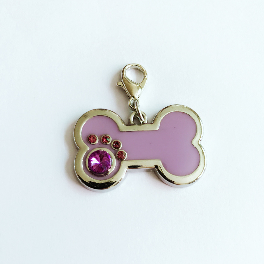 Keyring Key Chain Dog Bone Dog Paw Design Keychain Pendant Ring Holder New Fashion Pet Collars Charms Accessories for Dog Lovers Gifts