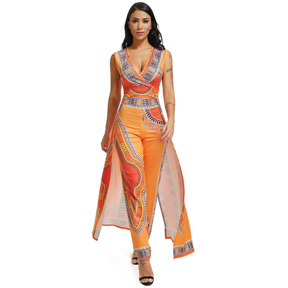 Rompers Womens Jumpsuit Floral Elegant Overalls for Women Bodysuits F2933 Deep V Neck Sleeveless CACARE, Orange
Rompers Womens Jumpsuit Floral Elegant Overalls for Women Bodysuits F2933 Deep V Neck Sleeveless CACARE, Orange