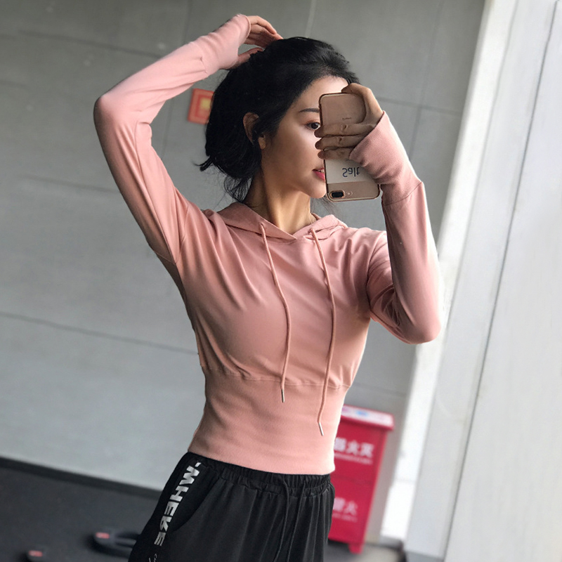 SALSPOR Sport Tops Women Drawstring Hooded Sweatshirt Solid Color Cotton Fitness Clothes Autumn Outdoor Running Activewear, Green
SALSPOR Sport Tops Women Drawstring Hooded Sweatshirt Solid Color Cotton Fitness Clothes Autumn Outdoor Running Activewear, Green