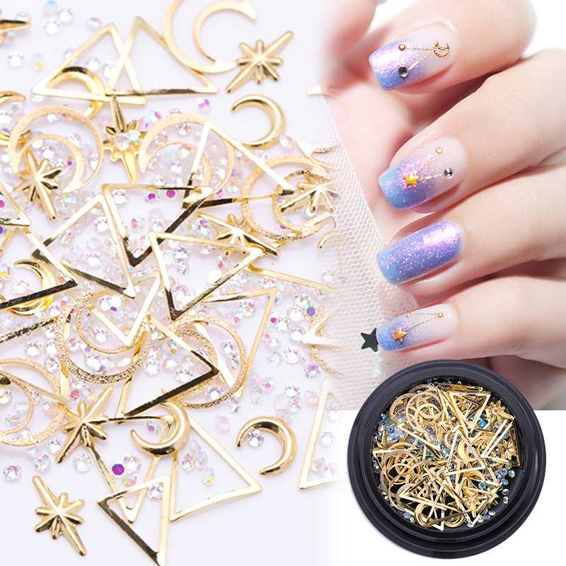 3D Nail Art Rhinestones Diverse DIY Gems New Charming Mix Nail Art Decoration Gold Jewelry Gel Glitter Decoration
3D Nail Art Rhinestones Diverse DIY Gems New Charming Mix Nail Art Decoration Gold Jewelry Gel Glitter Decoration
