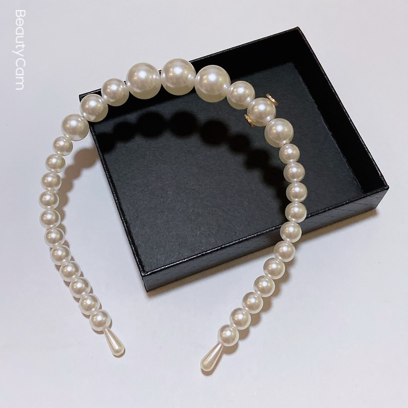 Classic fashion hand-made pearl headbands elegant and simple hair band hairpin decoration head ornaments party gift, Silver
Classic fashion hand-made pearl headbands elegant and simple hair band hairpin decoration head ornaments party gift, Silver