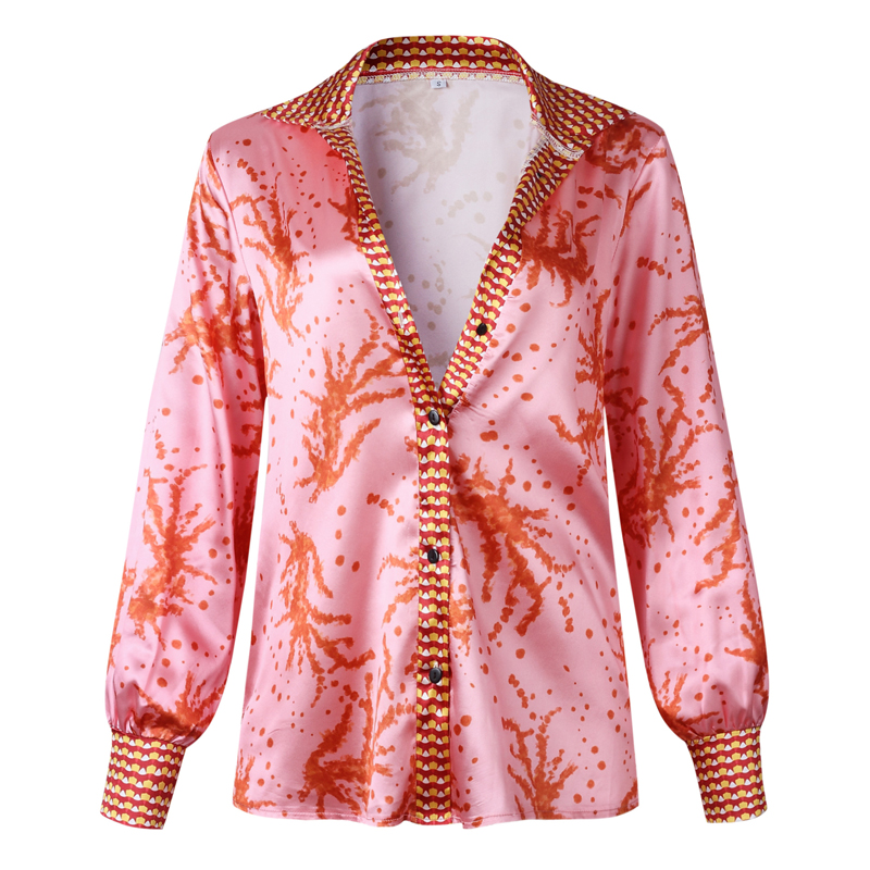 New Women 2020 Autumn Clothes Top Blouse Shirts Ladies Casual Loose Printed V-neck Blouse Shirt Holiday Long Sleeve Blusa Mujer
New Women 2020 Autumn Clothes Top Blouse Shirts Ladies Casual Loose Printed V-neck Blouse Shirt Holiday Long Sleeve Blusa Mujer