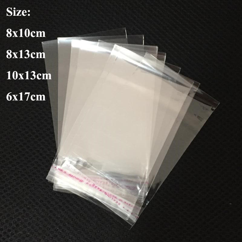 1000pcs/lot 8x10, 8x13, 10x13, 6x17cm Transparent Clear Self-adhesive Seal OPP Bags Plastic Pouch Jewelry Gift Package
1000pcs/lot 8x10, 8x13, 10x13, 6x17cm Transparent Clear Self-adhesive Seal OPP Bags Plastic Pouch Jewelry Gift Package